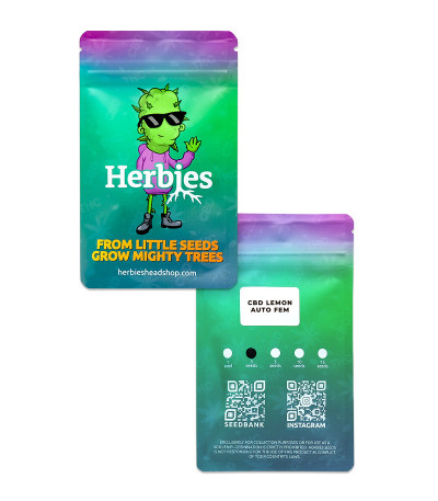 CBD Lemon Auto fem (Herbies Seeds) семена конопли — изображение 2